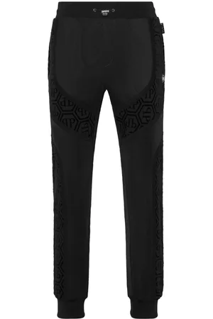 Philipp Plein Pantaloni sportivi con applicazione