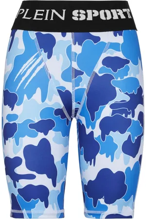 Philipp Plein Leggings con stampa camouflage