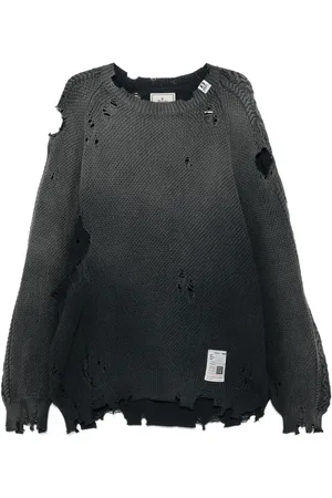 Maison Mihara Yasuhiro Maglione con effetto vissuto