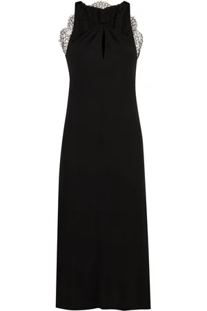 Givenchy Abito midi con scollo all