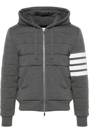 Thom Browne Piumino con dettaglio a 4 righe
