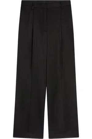 DRIES VAN NOTEN Pantaloni a palazzo con pieghe