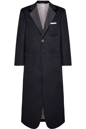 Thom Browne Cappotto con revers classici