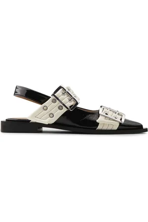 Ganni Ballerine con fibbia