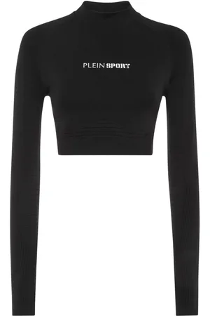 Philipp Plein Top sportivo crop