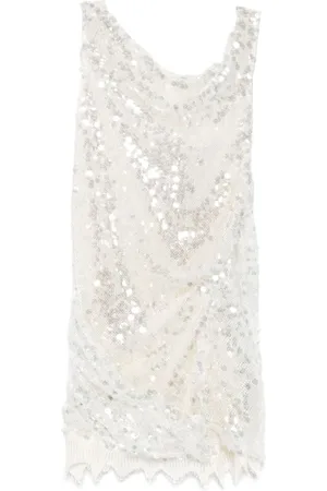 CHRISTOPHER ESBER Abito corto con paillettes