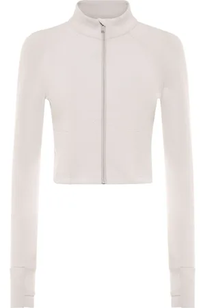 Philipp Plein Felpa crop con zip