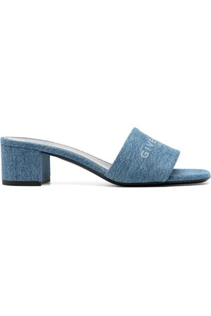 Givenchy Mules denim con stampa 50mm