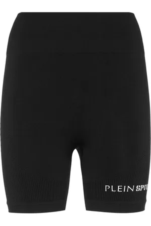 Philipp Plein Shorts da ciclismo con stampa