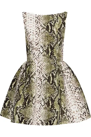 Oscar de la Renta Abito da cocktail Snake