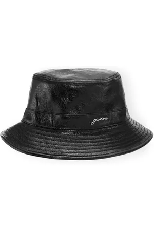 Ganni Cappello bucket con applicazione