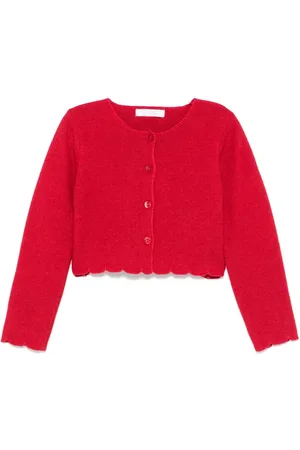 PATACHOU Cardigan con orlo a smerlo