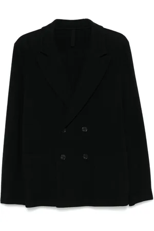 Harris Wharf London Blazer con revers a lancia
