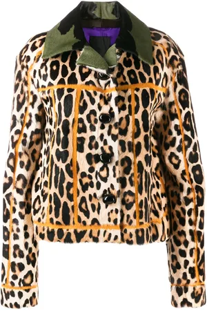 LISKA Giacca con stampa animalier