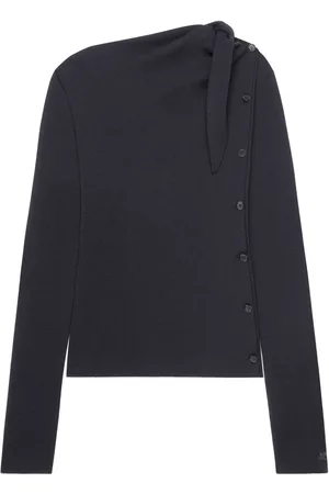 Courrèges Cardigan con nodo