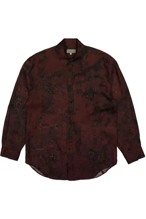 YOHJI YAMAMOTO Camicia con stampa grafica