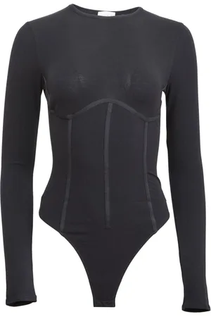 FLEUR DU MAL Body modello T-shirt in cotone biologico