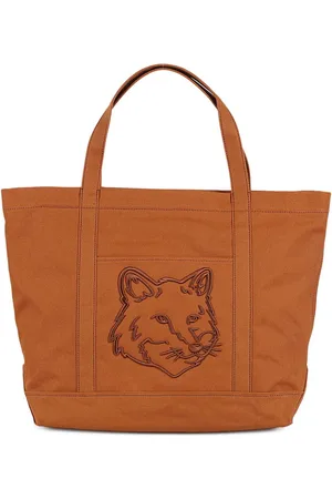 Maison Kitsuné Borsa tote Fox Head grande
