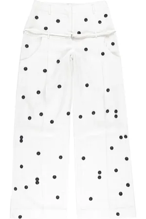 Jacquemus Pantaloni Le pantalon Criollo con stampa