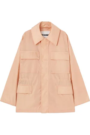 Jil Sander Giacca con chiusura nascosta