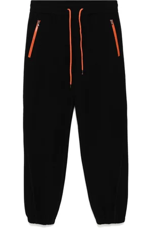 James Perse Pantaloni performance in scuba spazzolato con zip