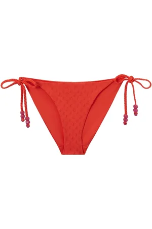 Jimmy Choo Slip bikini Aubrie con monogramma