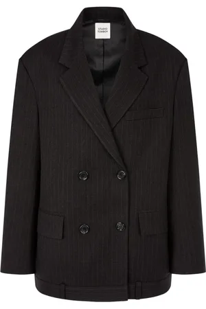 Studio Tomboy Blazer doppiopetto gessato