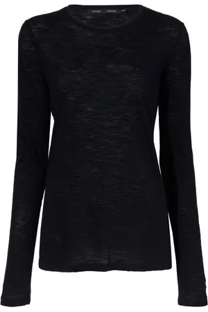 Proenza Schouler T-shirt a maniche lunghe in jersey