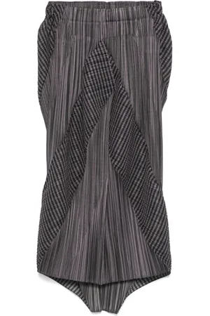 PLEATS PLEASE ISSEY MIYAKE Gonna midi Cosmic Rays