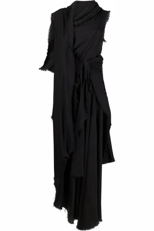 YOHJI YAMAMOTO Abito lungo asimmetrico