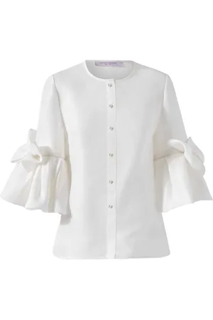 Carolina Herrera Blusa con fiocco