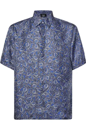 Fendi Camicia con stampa FF