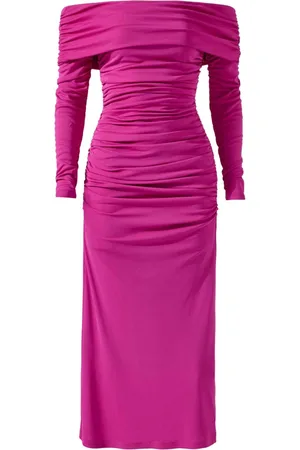 Carolina Herrera Abito midi con ruches