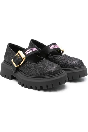 Moschino Mocassini con glitter