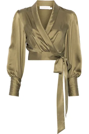 ZIMMERMANN Blusa a portafoglio
