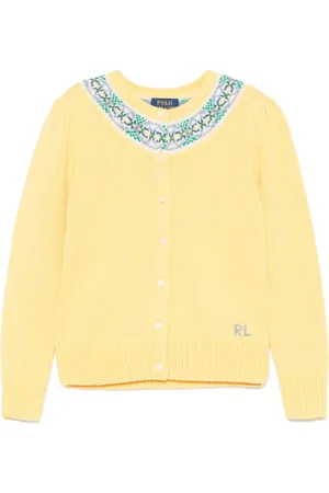 Ralph Lauren Cardigan con intarsio
