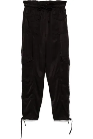 Ganni Pantaloni con effetto schiarito