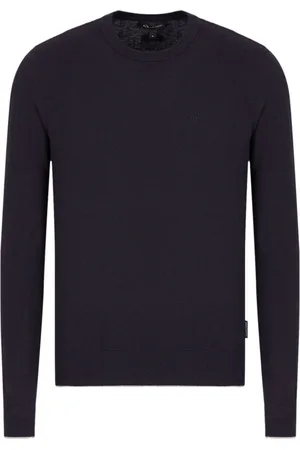 Armani Exchange Maglione con ricamo