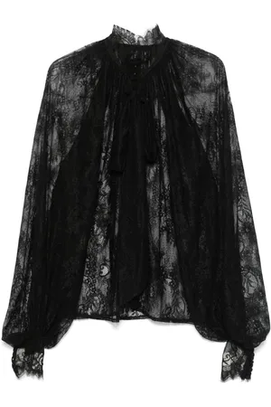 Ana Radu Blusa in pizzo Chantilly