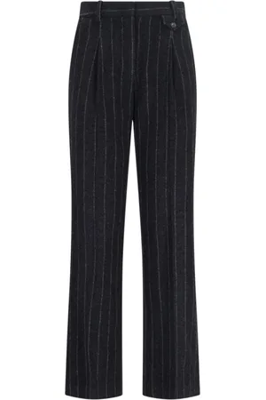THE GARMENT Pantaloni sartoriali gessati