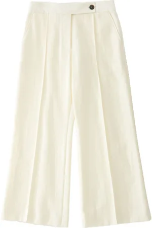 STUDIO NICHOLSON Pantaloni Sydney svasati
