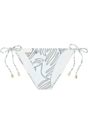 Tory Burch Slip bikini con stampa