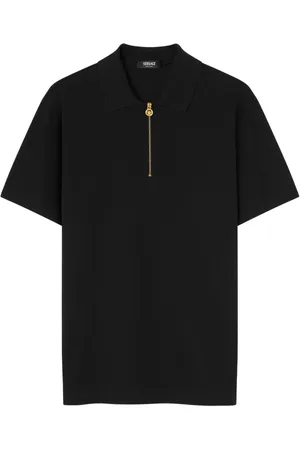 VERSACE Polo Medusa con zip