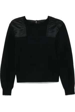 SACAI Felpa con inserti a contrasto