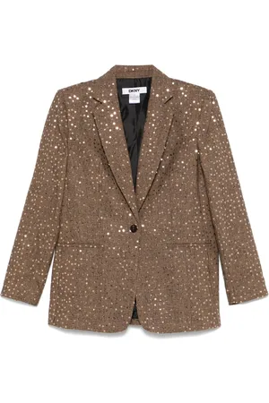 DKNY Blazer con paillettes