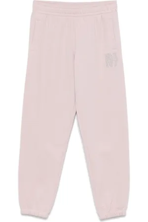 DKNY Pantaloni con logo di strass