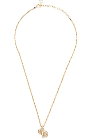 Dior Collana CC con strass