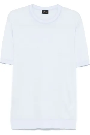 BRIONI T-shirt a maglia fine