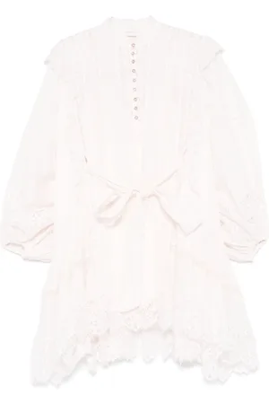 ZIMMERMANN Abito corto Crush Lace Billow