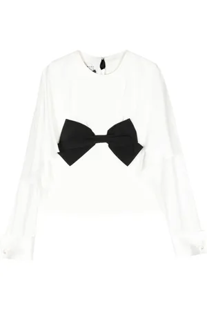 Edward Achour Paris Blusa con fiocco